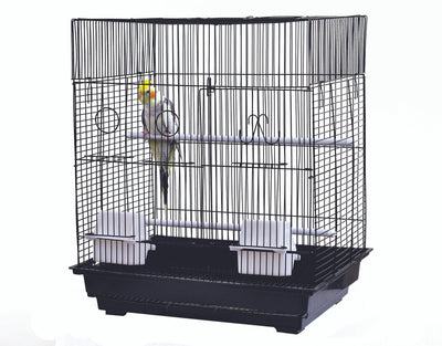 A & E Cages Flat Top Bird Cage in Retail Box