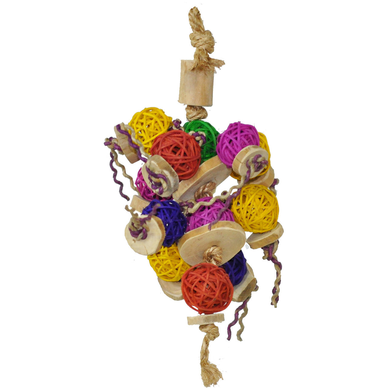 A & E Cages Happy Beaks Ball Thing Bird Toy XS