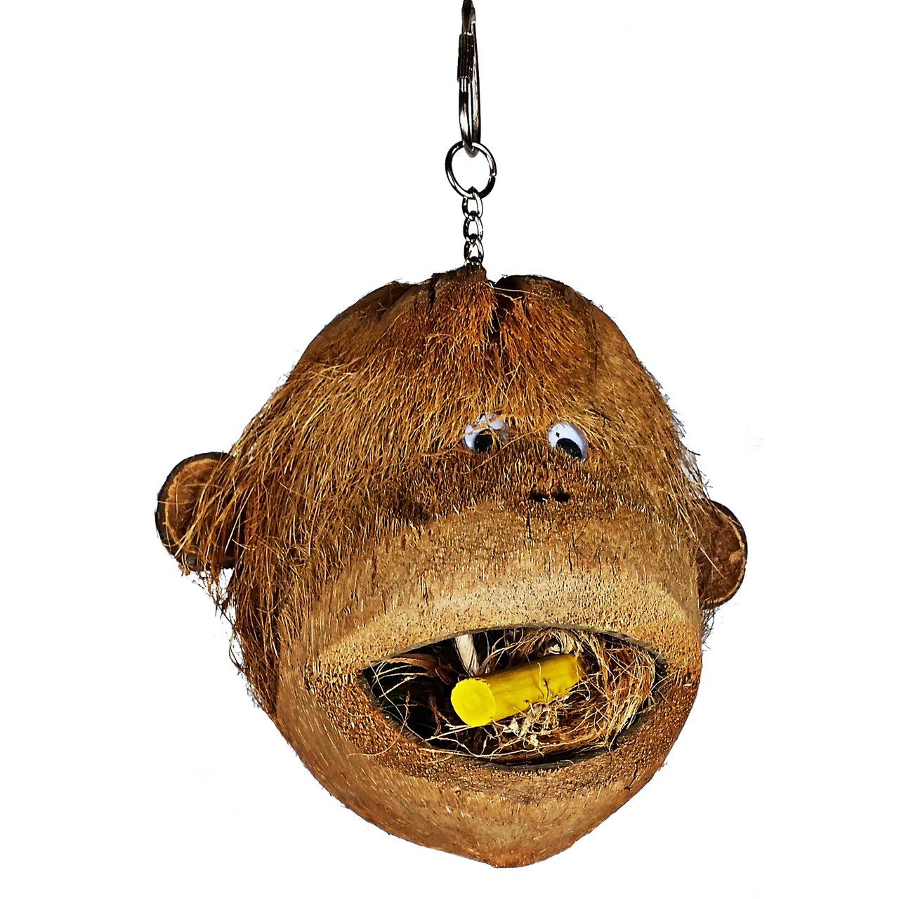 A & E Cages Happy Beaks Coco Monkey Bird Toy One Size