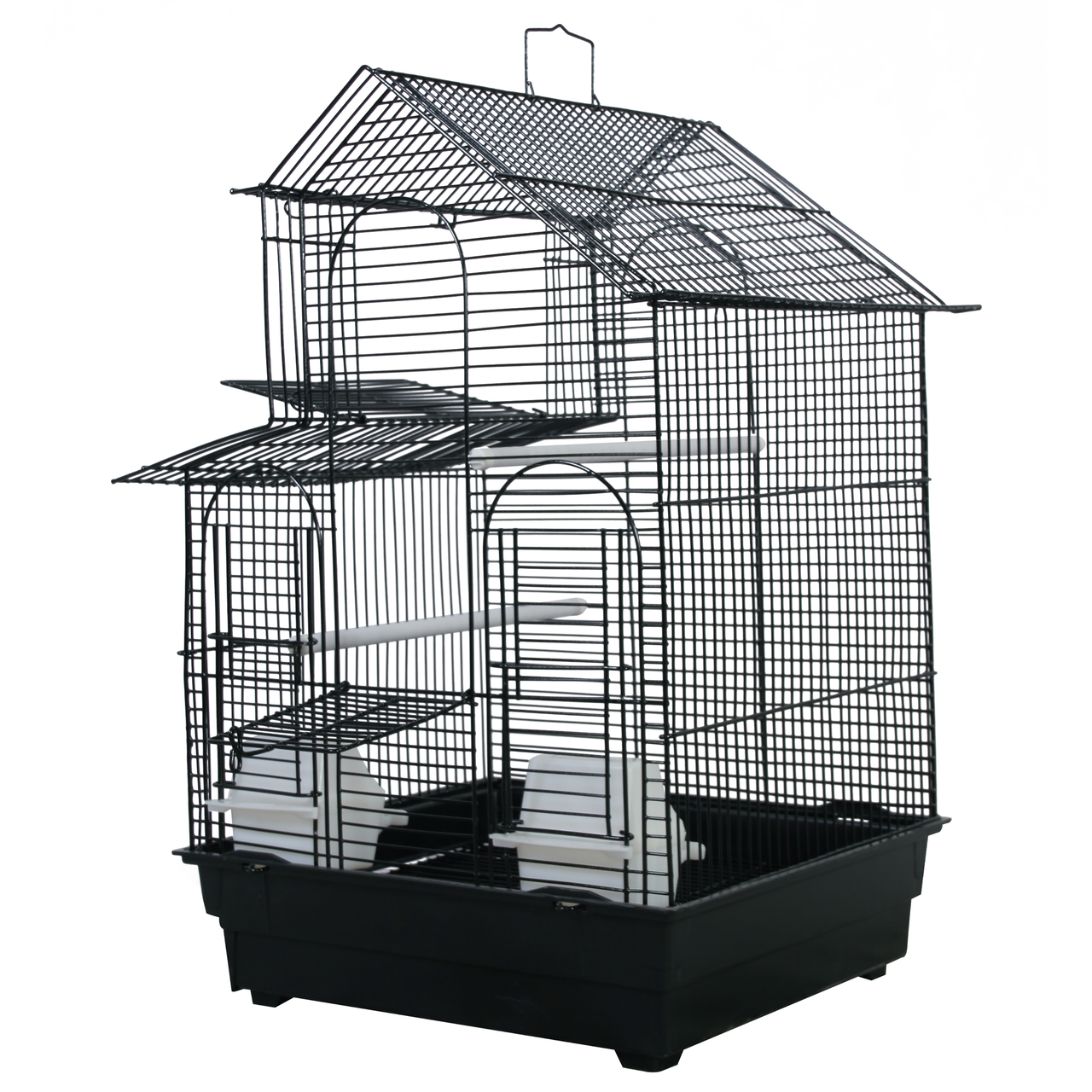A & E Cages House Top Bird Cage in Retail Box 16 Inches X 14 Inches