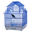 A & E Cages House Top Bird Cage in Retail Box Blue 18 Inches X