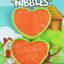 A & E Cages Nibbles Small Animal Loofah Chew Toy Hearts