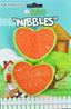 A & E Cages Nibbles Small Animal Loofah Chew Toy Hearts - Small - Pet