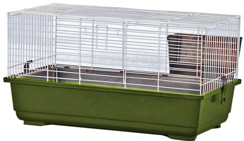 A & E Cages Rabbit Cage Green 24 inches X 13 - Small - Pet