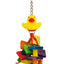 A & E Cages The Rubber Duck Monster Bird Toy