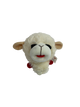 Multipet Lamb Chop Knobby Noggins Dog Toy 5 in 784369487008