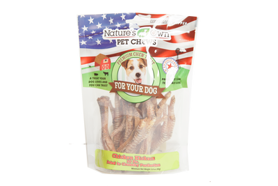 Nature's Own Kickerz Chicken Feet 10Pc 739598902310