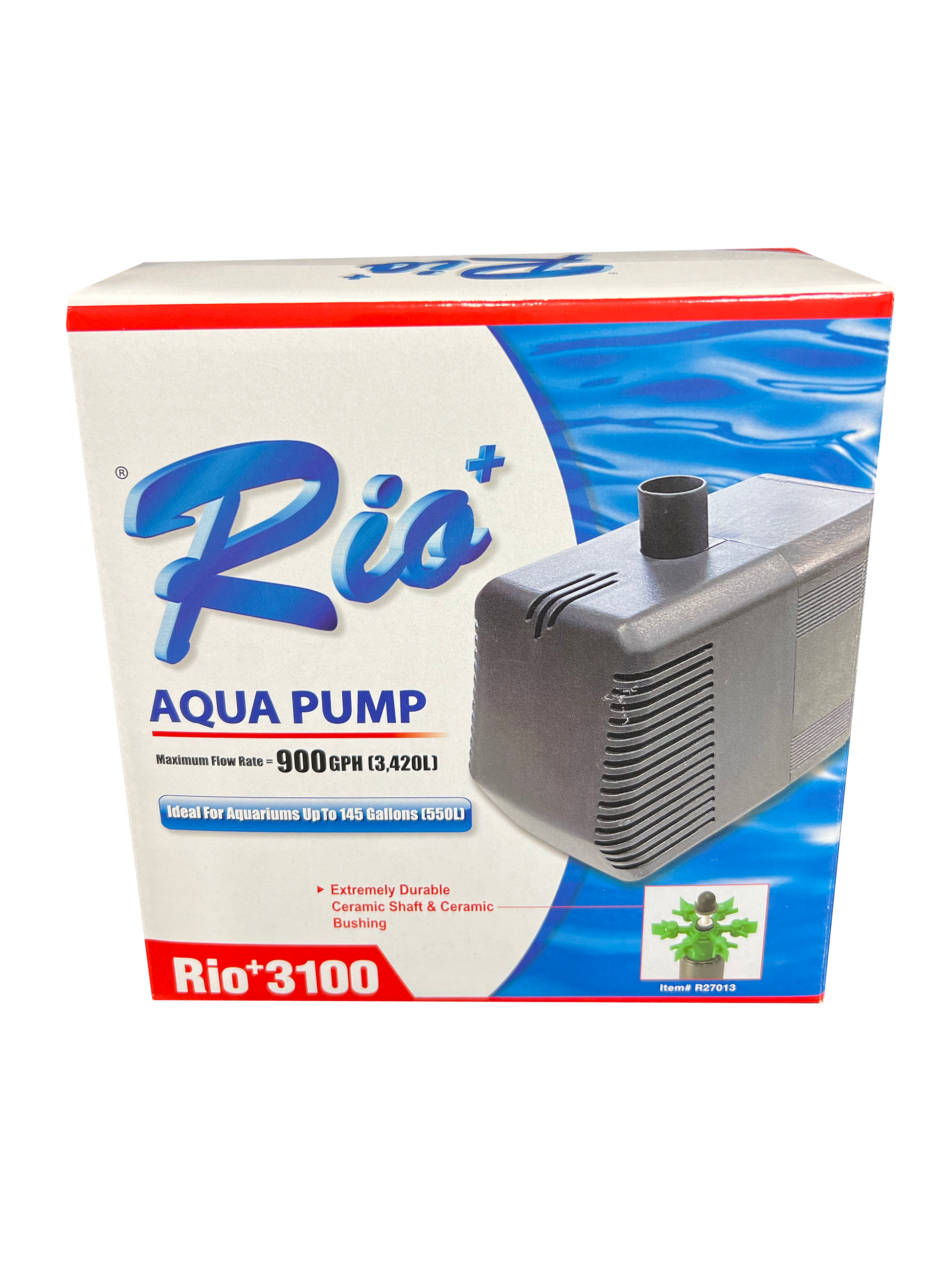Hikari USA Rio+ Aqua Pump 3100 900 GPH 810103270138