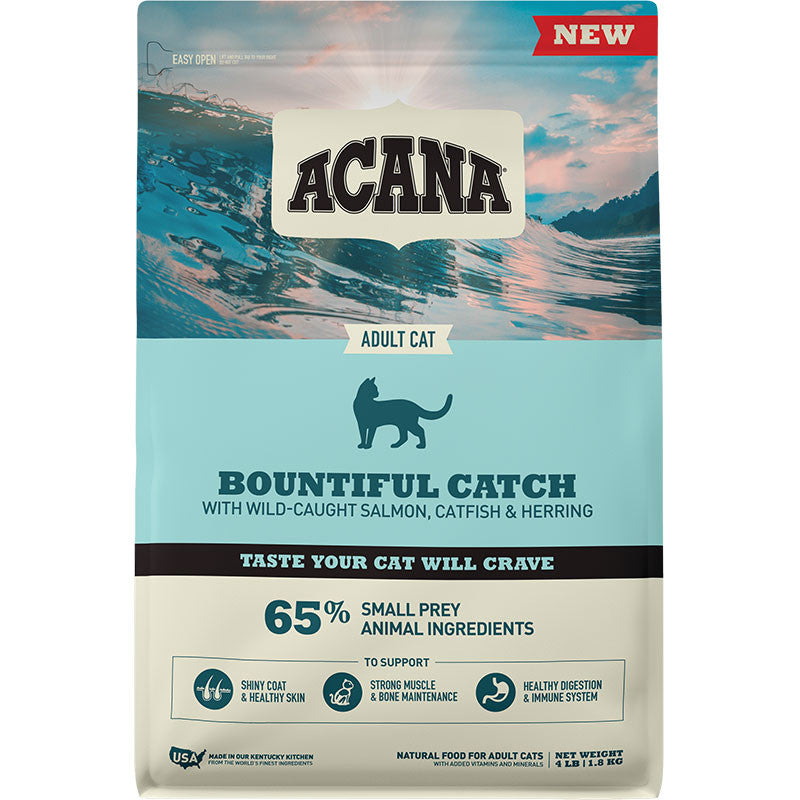 Acana Cat Bountiful Catch 4lb 064992612047