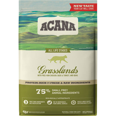 Acana Cat Grain Free Grassland 10lb 064992686116