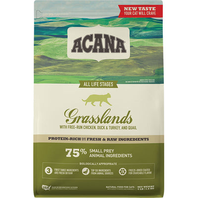 Acana Cat Grain Free Grassland 4lb 064992686048