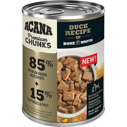 Acana Dog Grain Free Chunks Duck 12.8oz