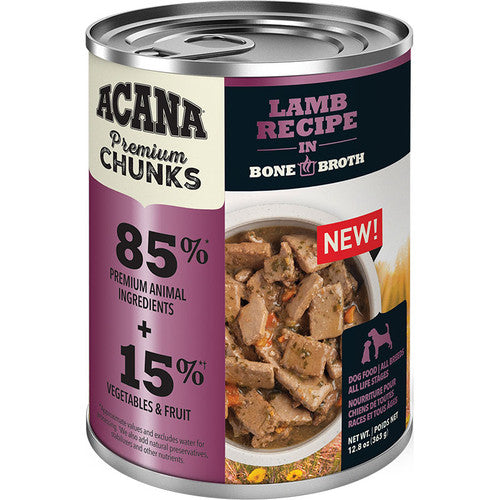 Acana Dog Grain Free Chunks Lamb 12.8oz