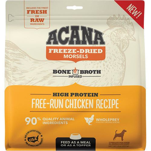 Acana Dog Grain Free Freeze Dried Morsels Chicken 8oz