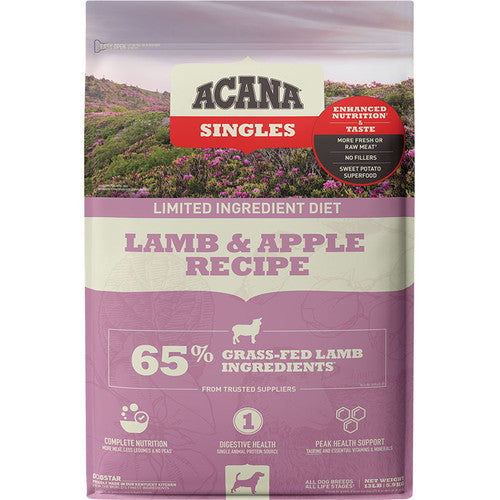 Acana Dog Grain Free Singles Lamb & Apple 13lb