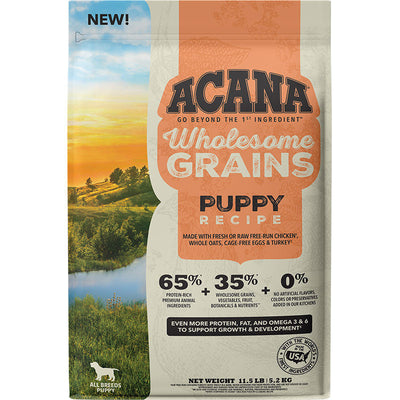 Acana Dog Wholesome Puppy 11.5lb 064992715717