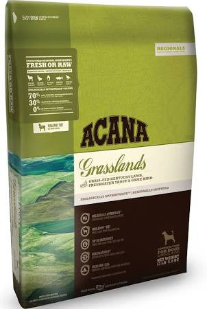 Acana Regionals Grasslands Formula Grain Free Dry Dog Food-4.5-lb-{L+x} 064992522452