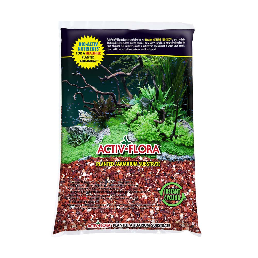 Activ-Flora Floracor Premium Planted Aquarium Gravel Red 2/16 lb