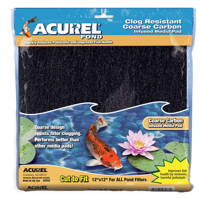 Acurel Coarse Carbon Infused Media Pad 12 in x 12 in