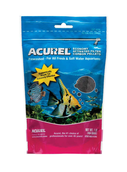 Acurel Economy Activated Carbon Filter Pellets 1lb MD - Aquarium
