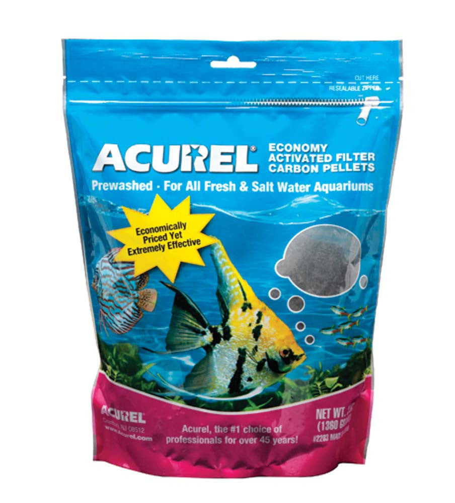 Acurel Economy Activated Carbon Filter Pellets 3lb LG