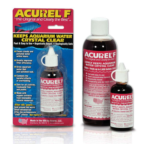 Acurel F Water Clarifier 1.69 fl. oz - Aquarium