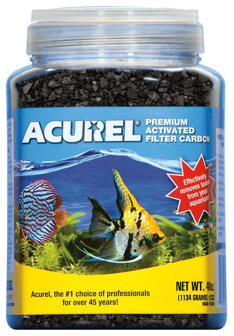 Acurel Premium Activated Carbon Filter Media 40oz LG - Aquarium