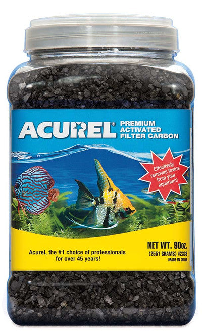 Acurel Premium Activated Carbon Filter Media 90oz XL - Aquarium