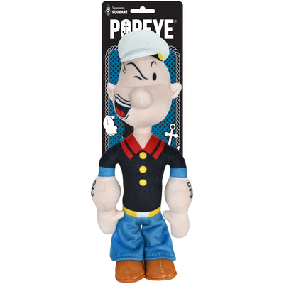 Multipet Popeye Dog Toy Multi-Color 11 in 784369370478