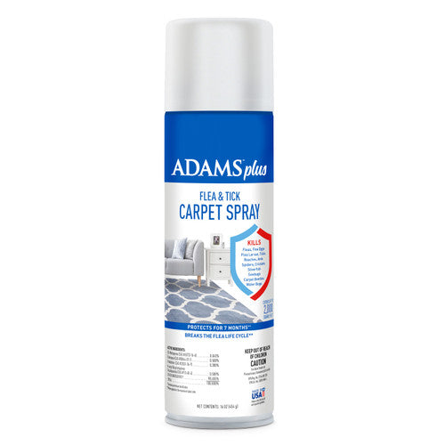 Adams Plus Flea & Tick Carpet Spray For Indoor Use 16 Ounces - Dog
