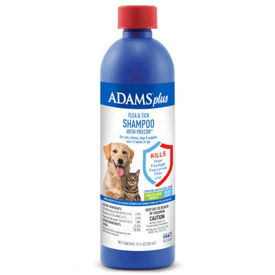 Adams Plus Flea & Tick Shampoo with Precor 12 fluid ounces - Dog