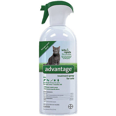 Advantage Cat Spray Flea & Tick 8oz