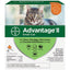 Advantage Ii Cat Small 5 - 9lb Orange 4 Pack