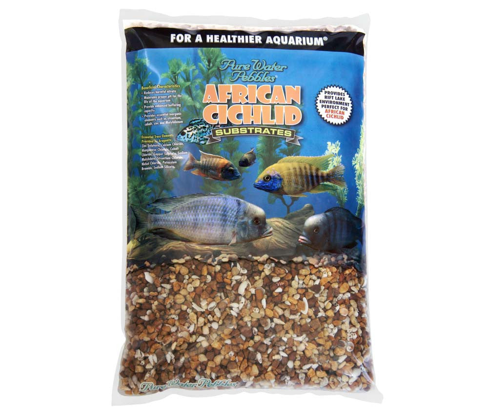 African Cichlid Substrates Malawi Mix Dry Aquarium Gravel 2/20 lb