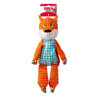 KONG Floppy Knots Dog Toy Fox X-Large 035585533001