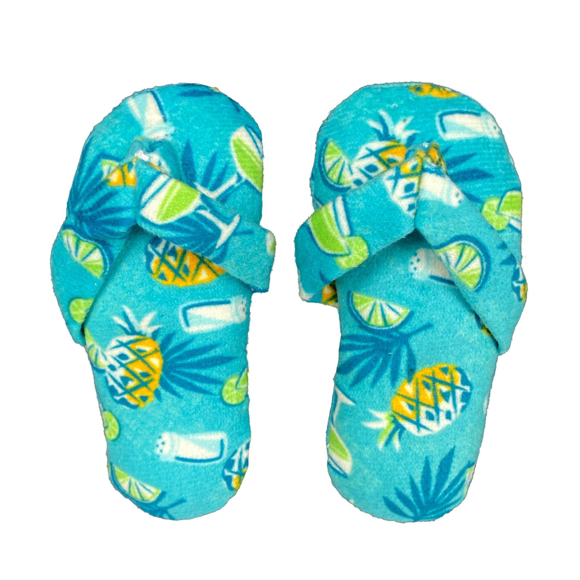 Multipet Margaritaville Flip Flop Cat Toy Blue 2 pk 784369563061