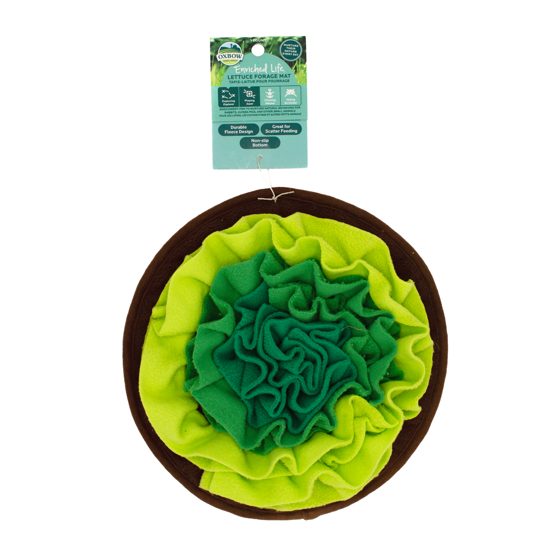 Oxbow Animal Health Enriched Life Small Animal Lettuce Forage Mat 744845968766