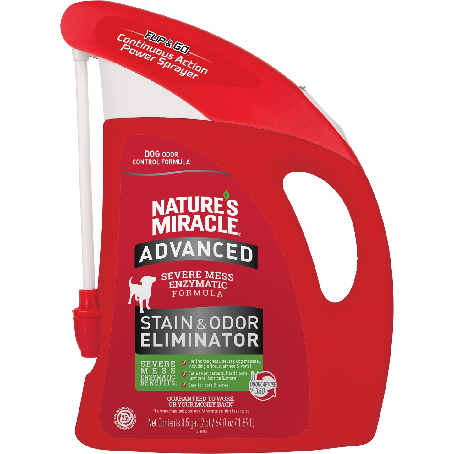 Nature's Miracle Advanced Stain & Odor Eliminator 64 fl oz 018065985170