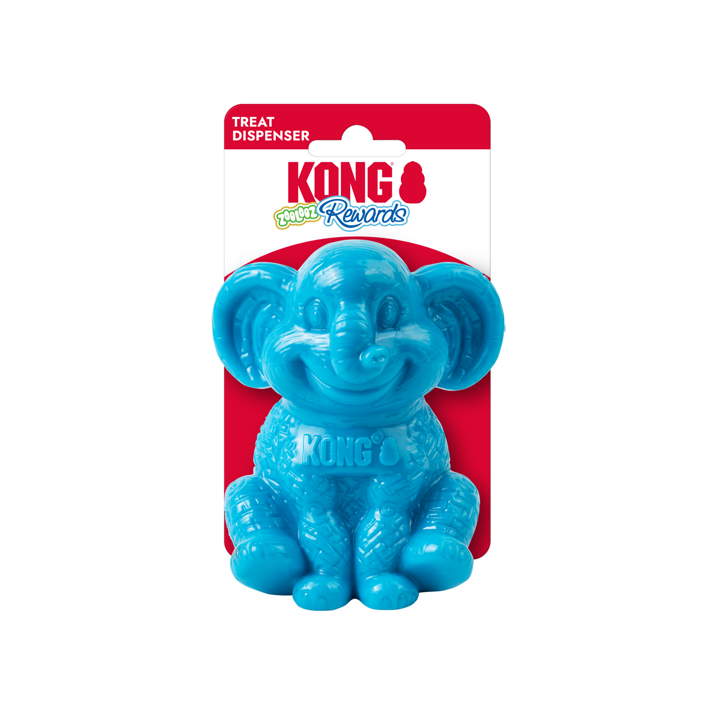 KONG KONG Rewards Zoolooz Elephant Dog Toy Medium 035585506760