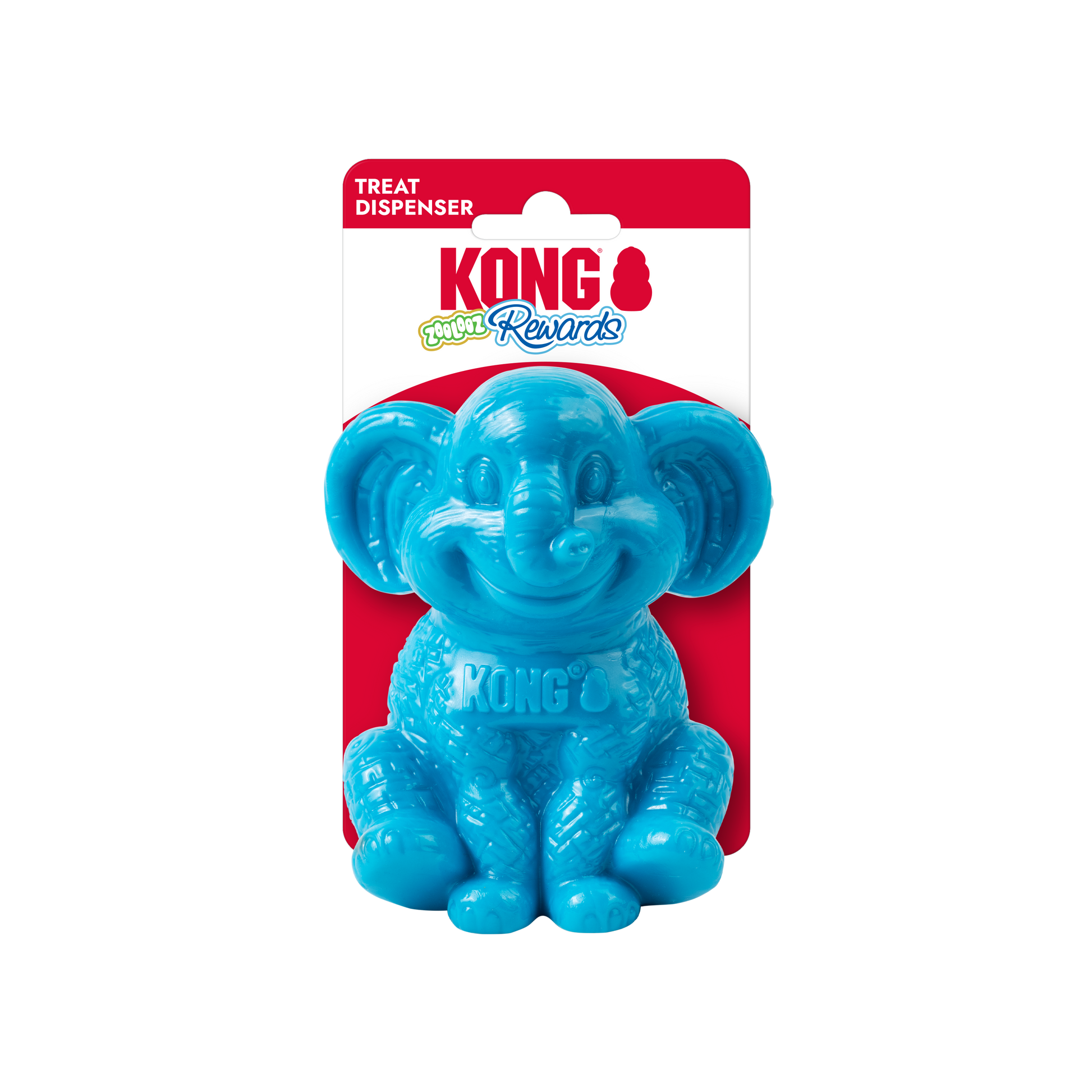 KONG KONG Rewards Zoolooz Elephant Dog Toy Medium 035585506760