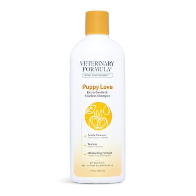 Synergy Labs Veterinary Formula Smart Coat Complex Puppy Love Extra Gentle & Tearless Shampoo 17 fl. oz