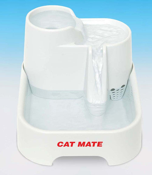 Ani Mate Pet Fountain White - Cat