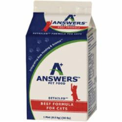 Answers Cat Frozen Detailed Chicken 1lb {L - x} SD - 5