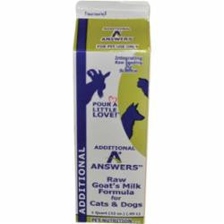 Answers Dog Frozen Addition Goat Milk 1/2 Gallon {L-x} SD-5 856554002690