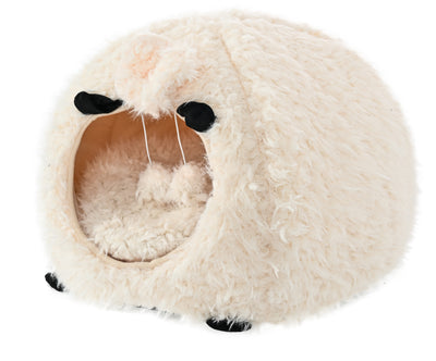 Max & Marlow Dome Cat Cave Sheep 810162077075