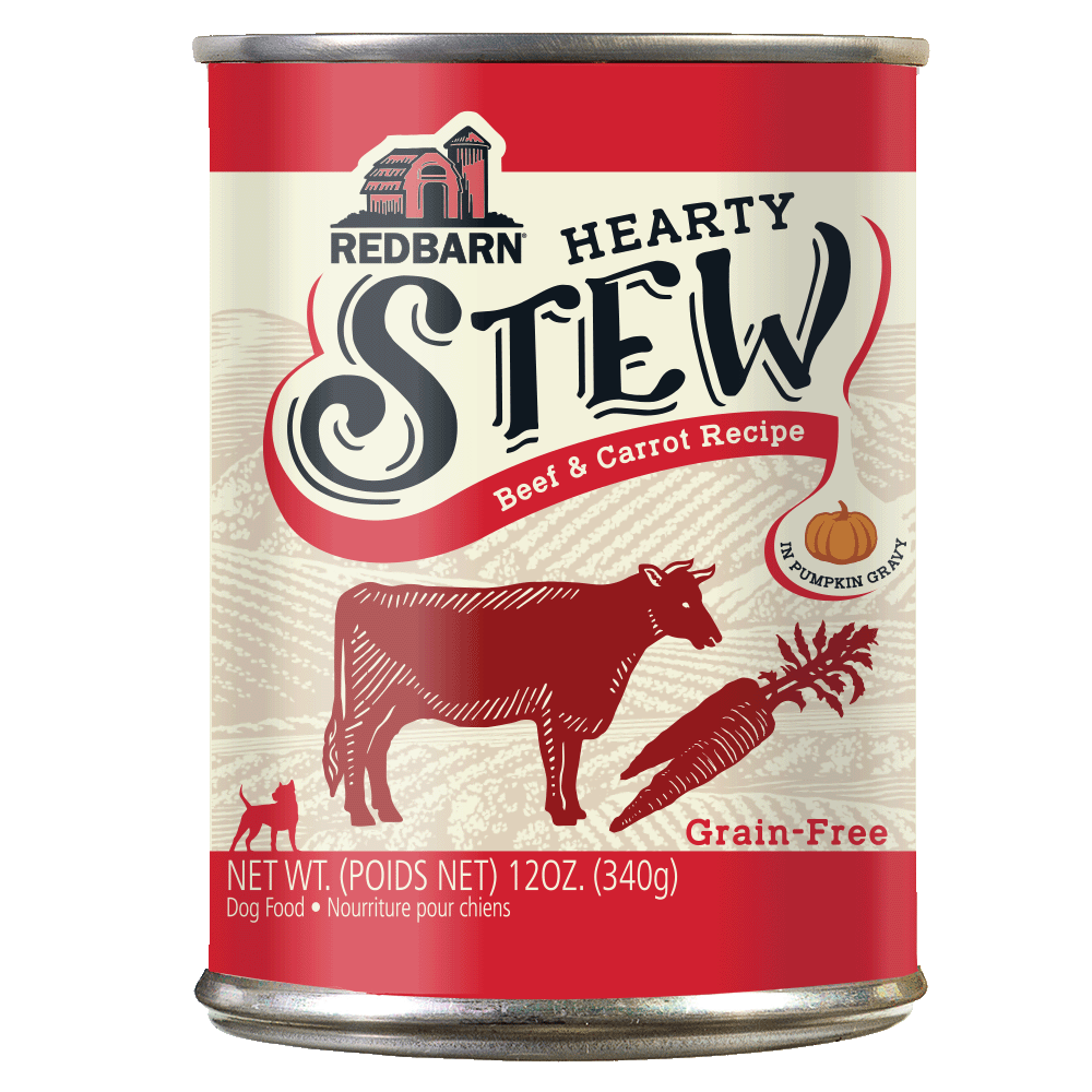 Redbarn Pet Products Hearty Stew All Life Stages Canned Dog Food Beef & Carrot 12ea/12 oz 785184105207