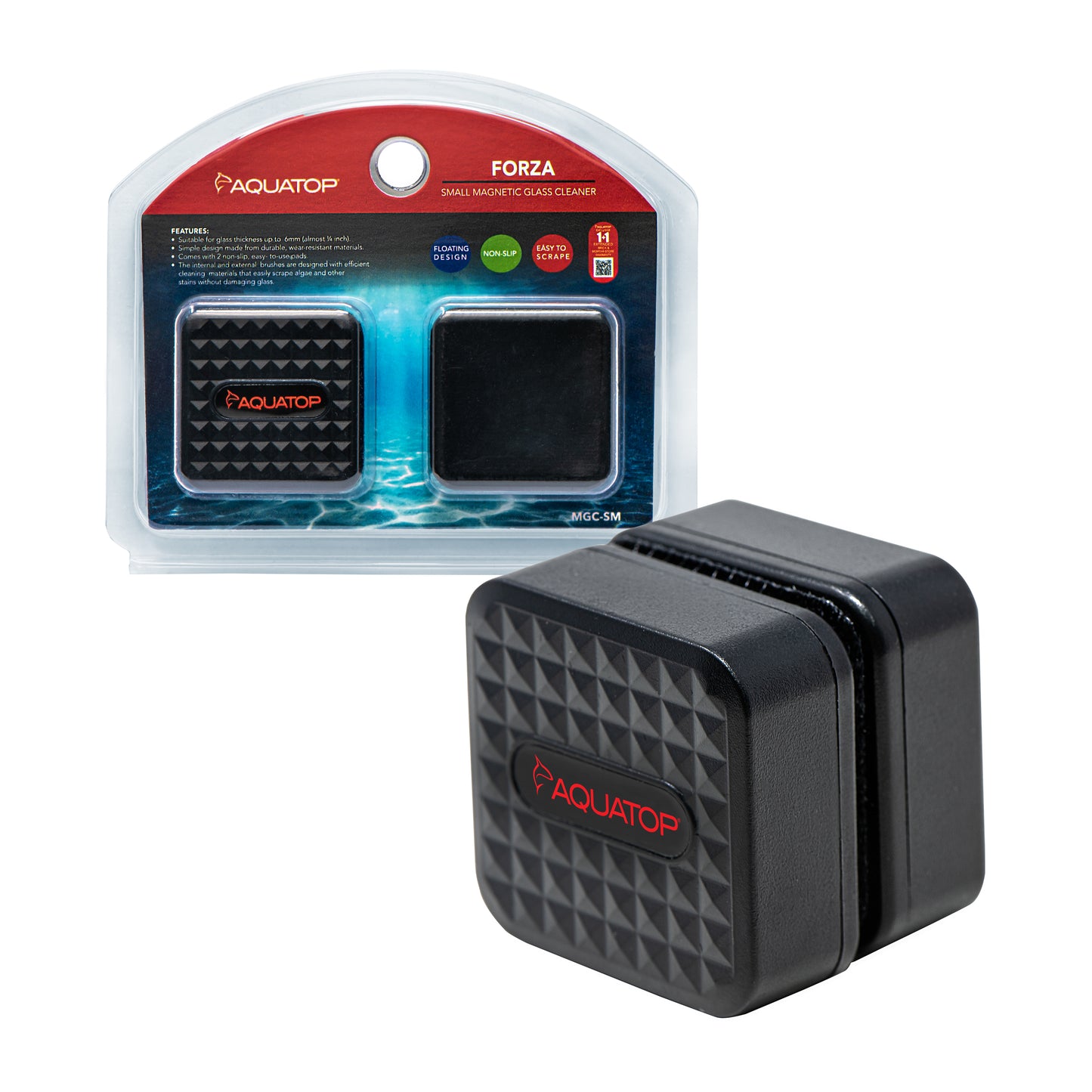 Aquatop Forza Magnetic Glass Cleaner Small 810146750185
