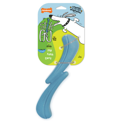Nylabone Creative Play Stik-GO Dog Fetch Toy Blue Small/Regular - Up To 25 Ibs. (1 ct) 018214854432