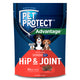 Elanco Pet Protect Advantage Hip & Joint Dog Supplement Chicken 60 ct 727804001445