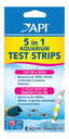API 5 - in - 1 Freshwater Aquarium Test Strip 4 Count